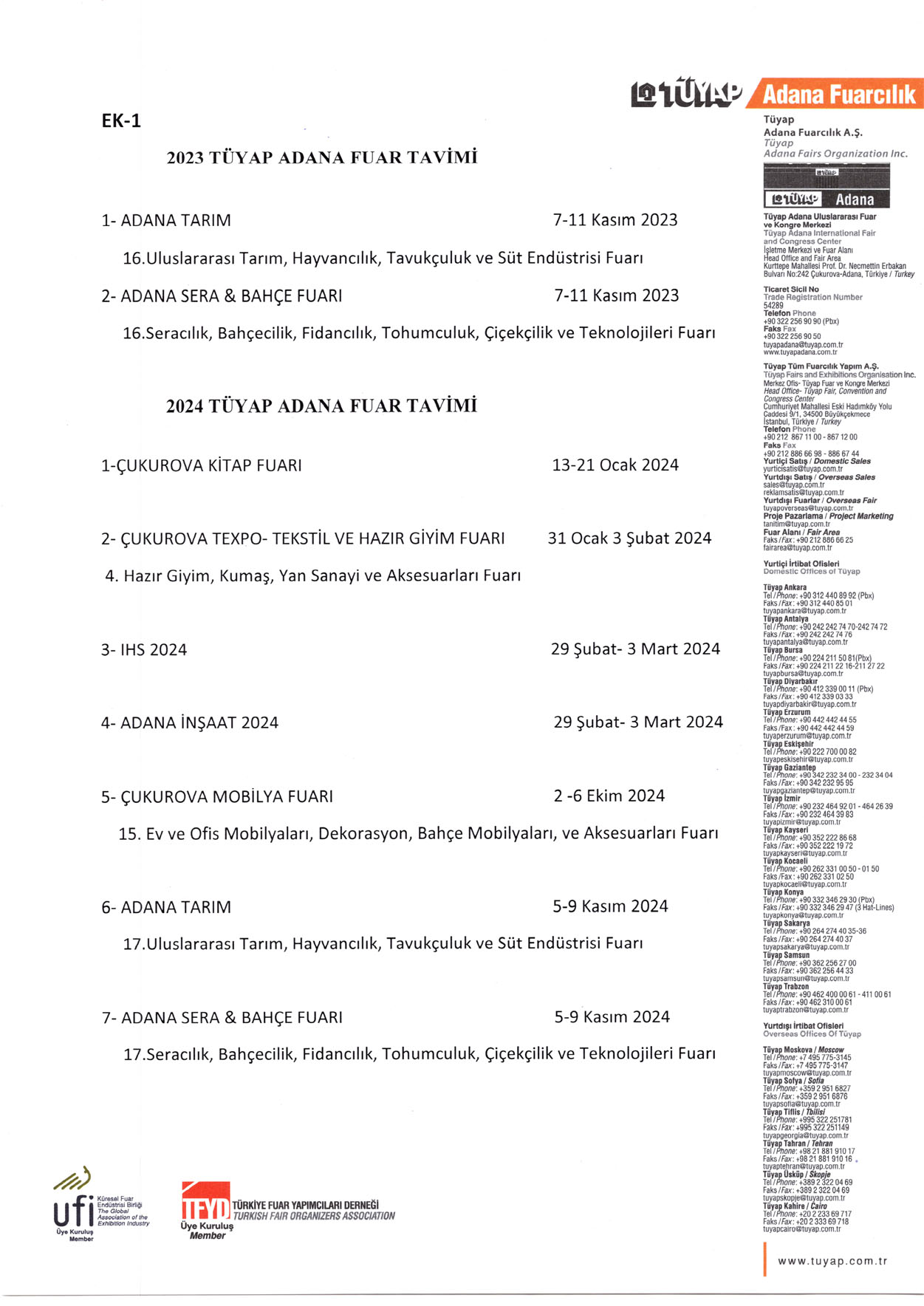Adana Çukurova Fuarcılık